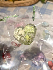 Betty Diary💚「ミニ緑茶ハート」 Squishy stress relief toy