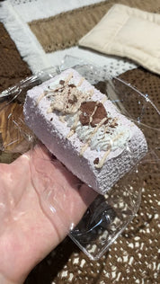 【Taro Paste Long Toast】 Squishy Stress Relief Toy