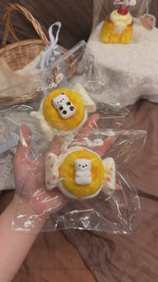 CreamPig Studio【水玉くまクッキー】 Squishy Collectibles