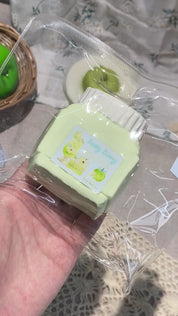 【Green Apple Milk Sauce】Squishy stress relief toy