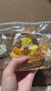 【Honey Pot Bear Crystal Ball】Squishy stress relief toy