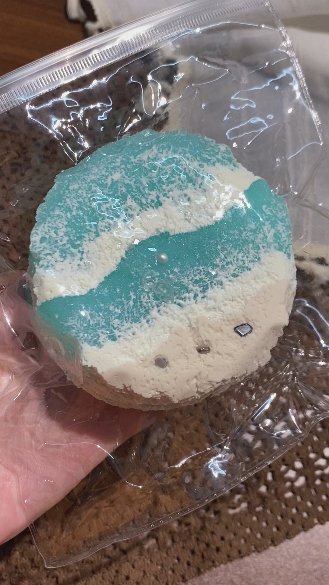 【Ocean Series Large Round Toast】Squishy stress relief toy