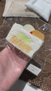 【Orange and Shine Muscat Toast】Squishy stress relief toy