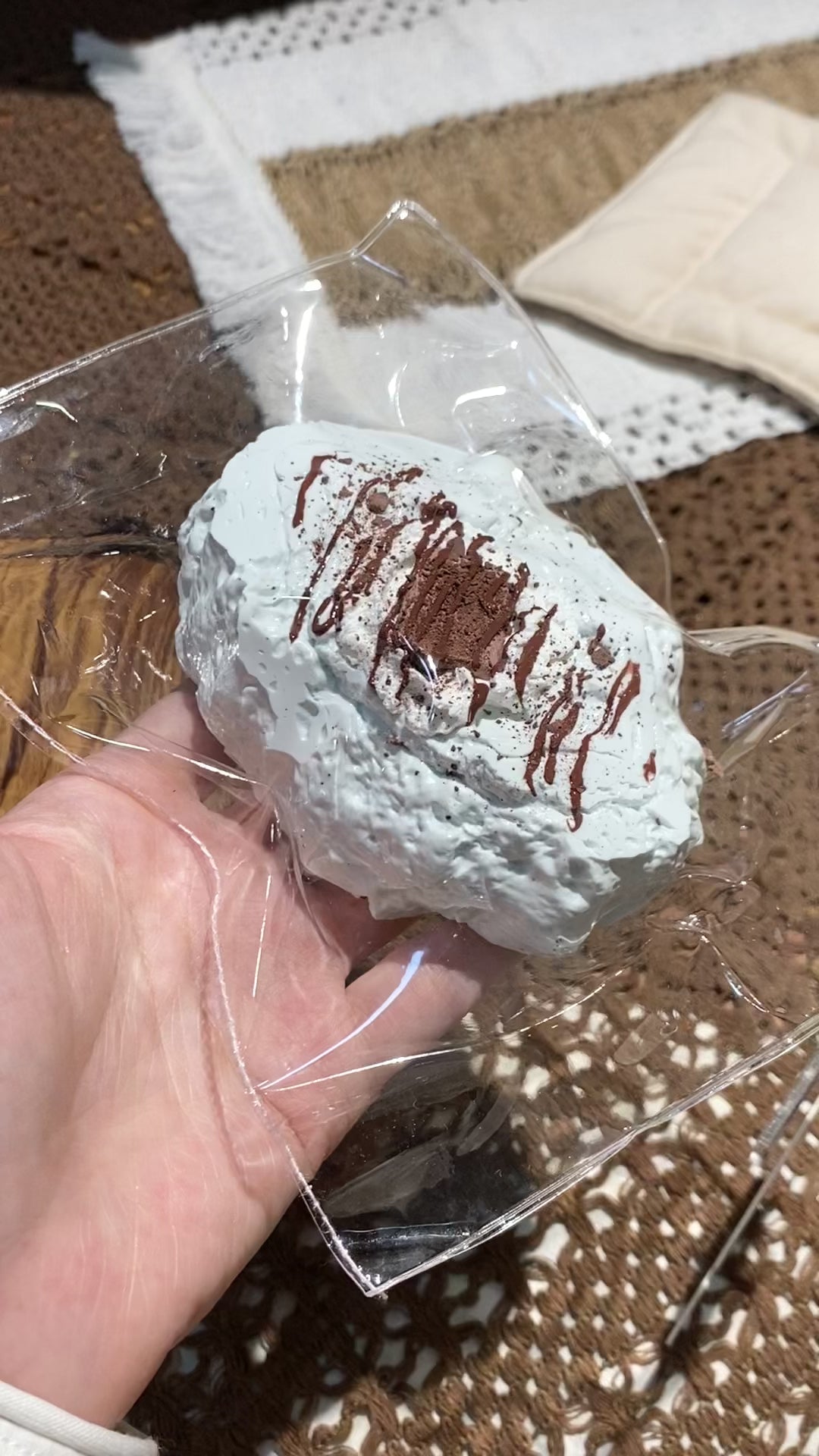 【Thin Chocolate Waffles】Squishy Stress Relief Toy