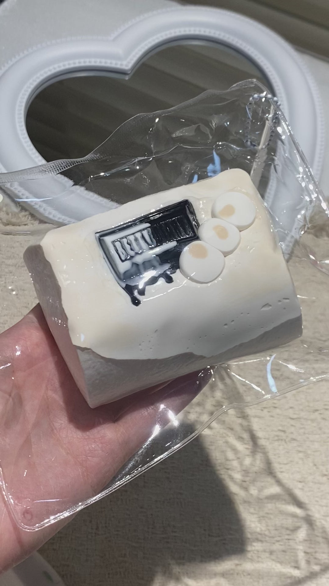 【Soy Milk Marshmallow】Squishy Stress Relief Toy