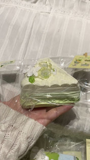 【Jasmine Jelly Mille-feuille Cut Cake】 Squishy Stress Relief Toy