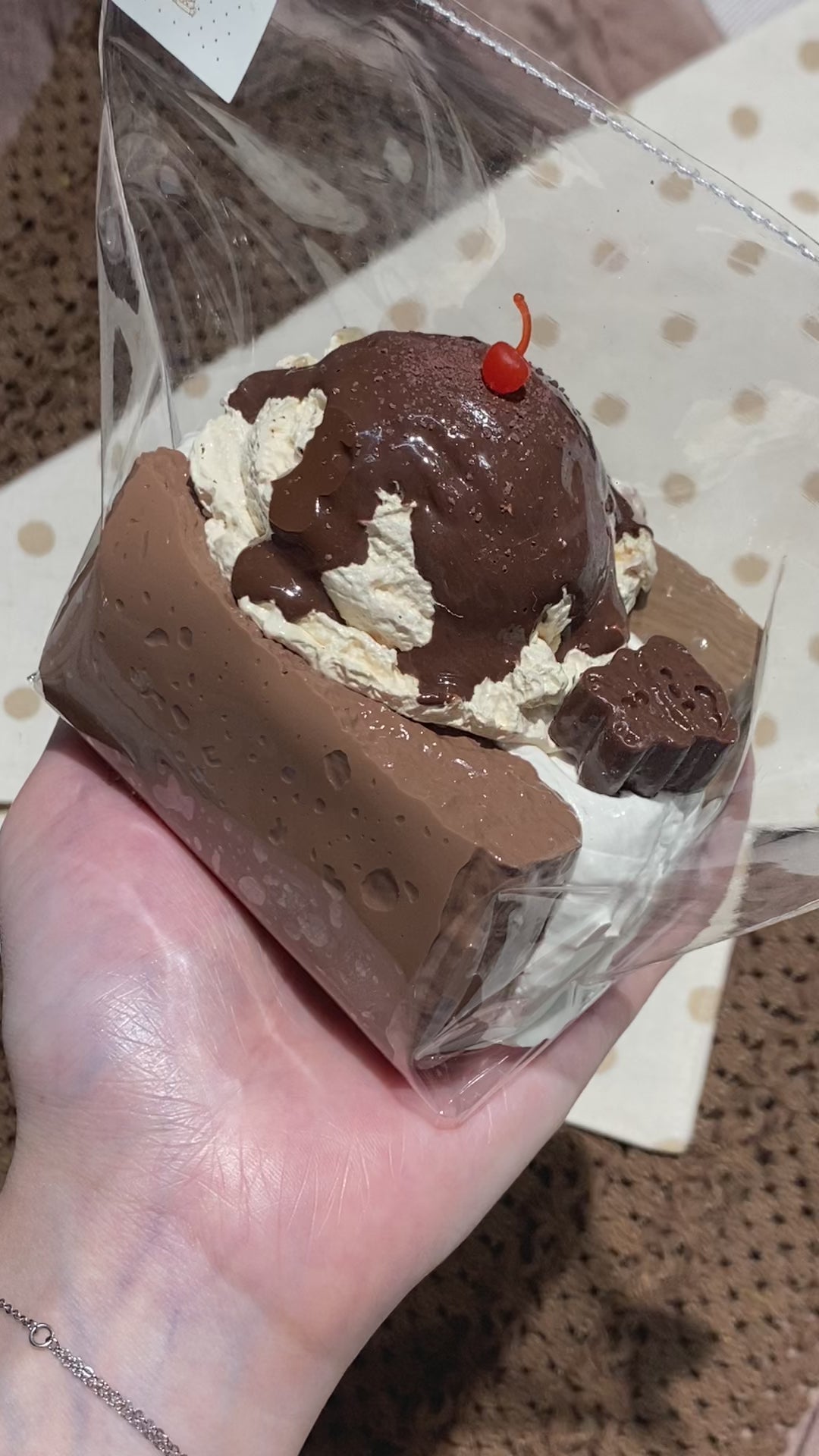【MAORONG  Ice Cream Toast】Squishy Stress Relief Toy