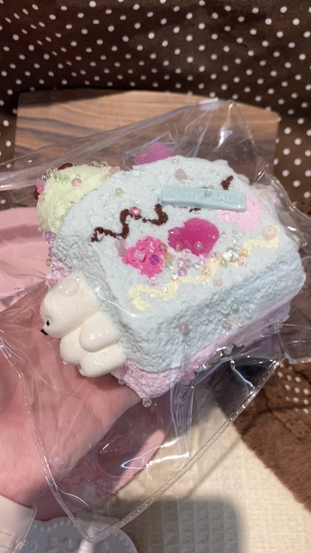 Doro studio【三層トースト】 Squishy stress relief toy