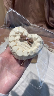 【Vintage Polka Dot Heart Cake】Squishy stress relief toy
