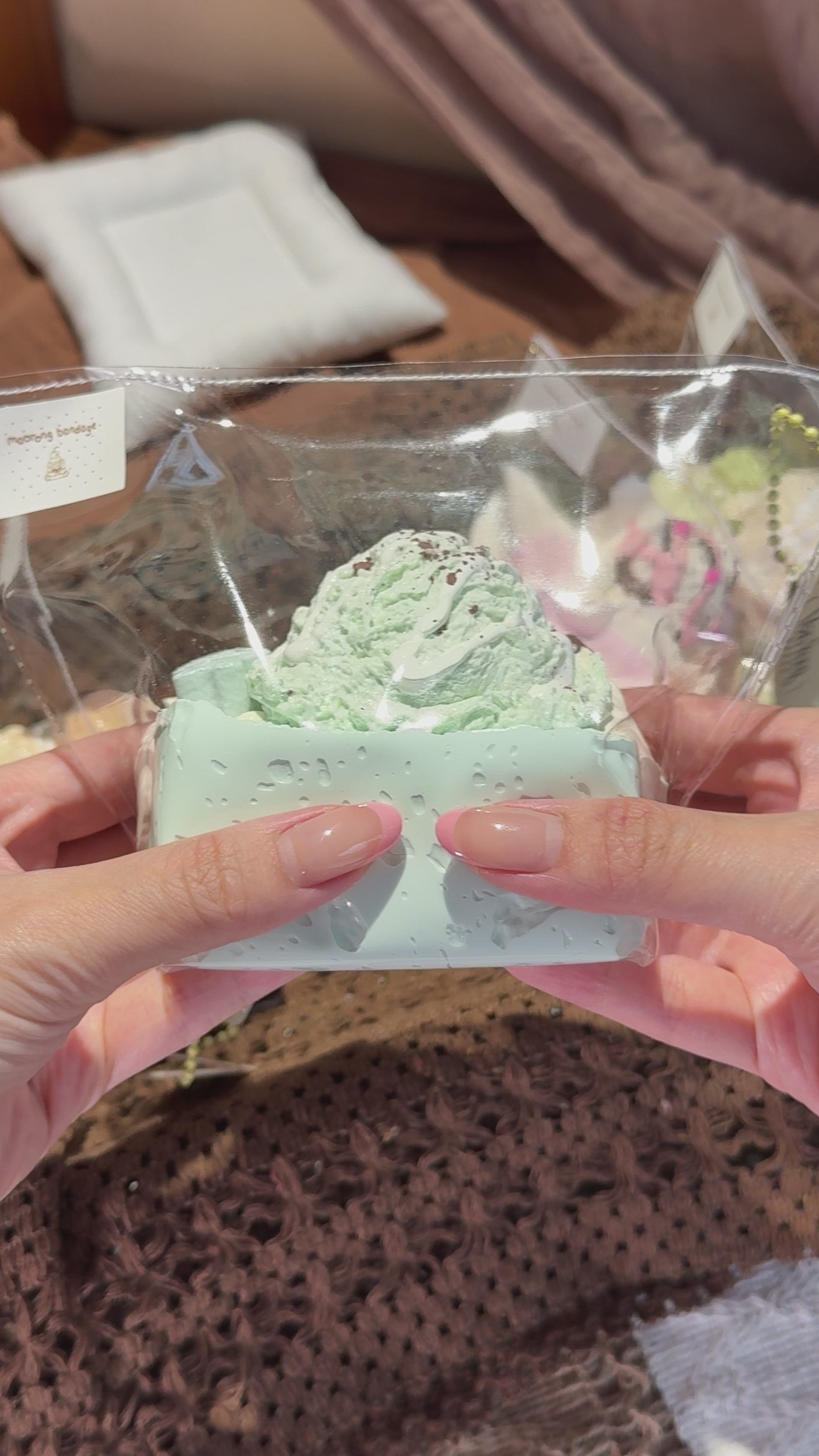 【MAORONG  Ice Cream Toast】Squishy Stress Relief Toy