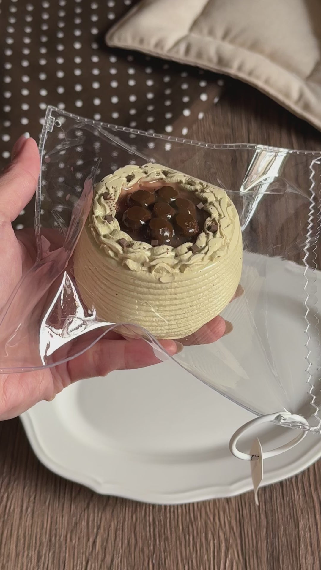 【Chocoball Cream Mousse】Squishy Stress Relief Toy