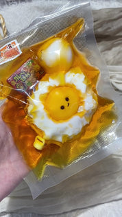 【目玉焼きスライム】Squishy stress relief toy