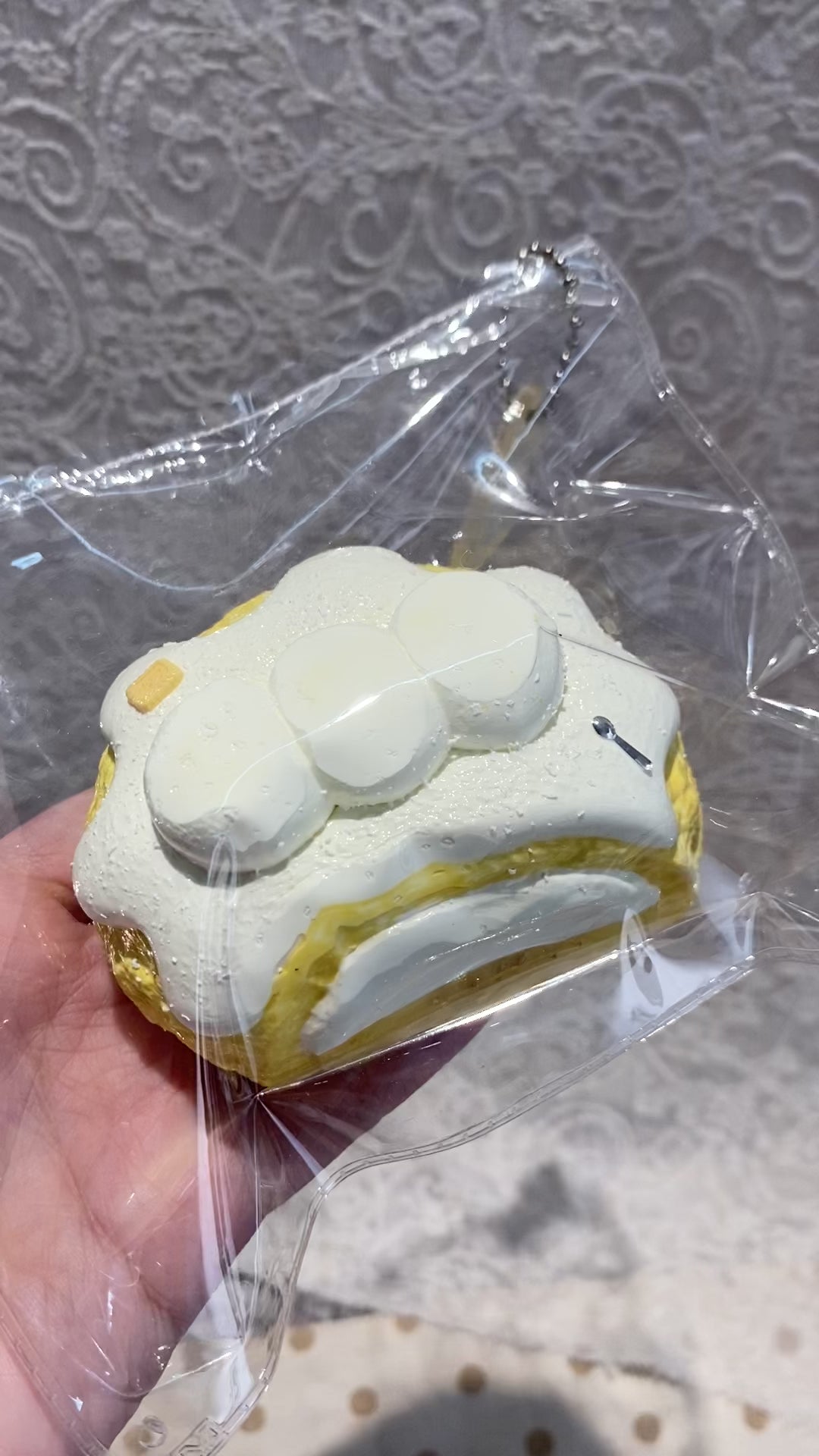 【Osmanthus Soy Milk Bun】Squishy stress relief toy