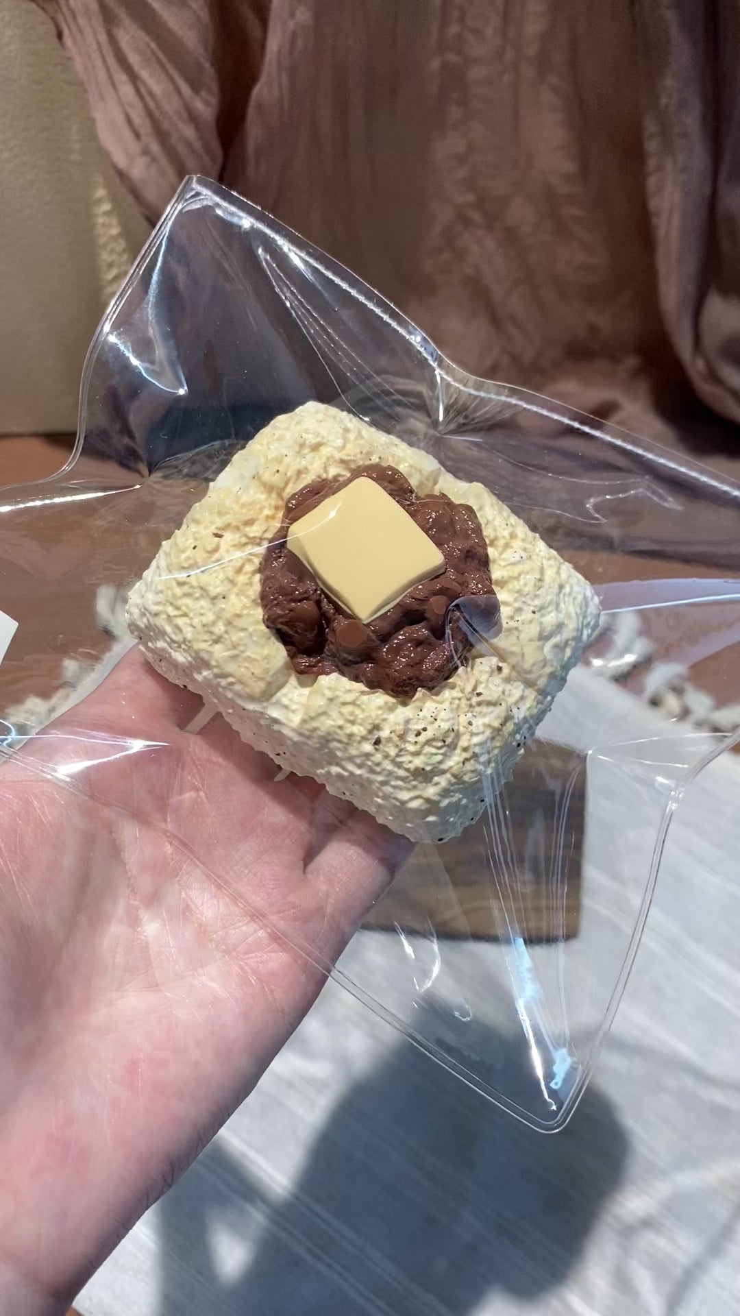 【Butter Red Bean Bread】Squishy stress relief toy