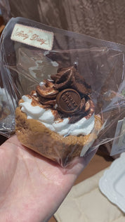 【Chocolate Sundae Ice Cream】Squishy stress relief toy