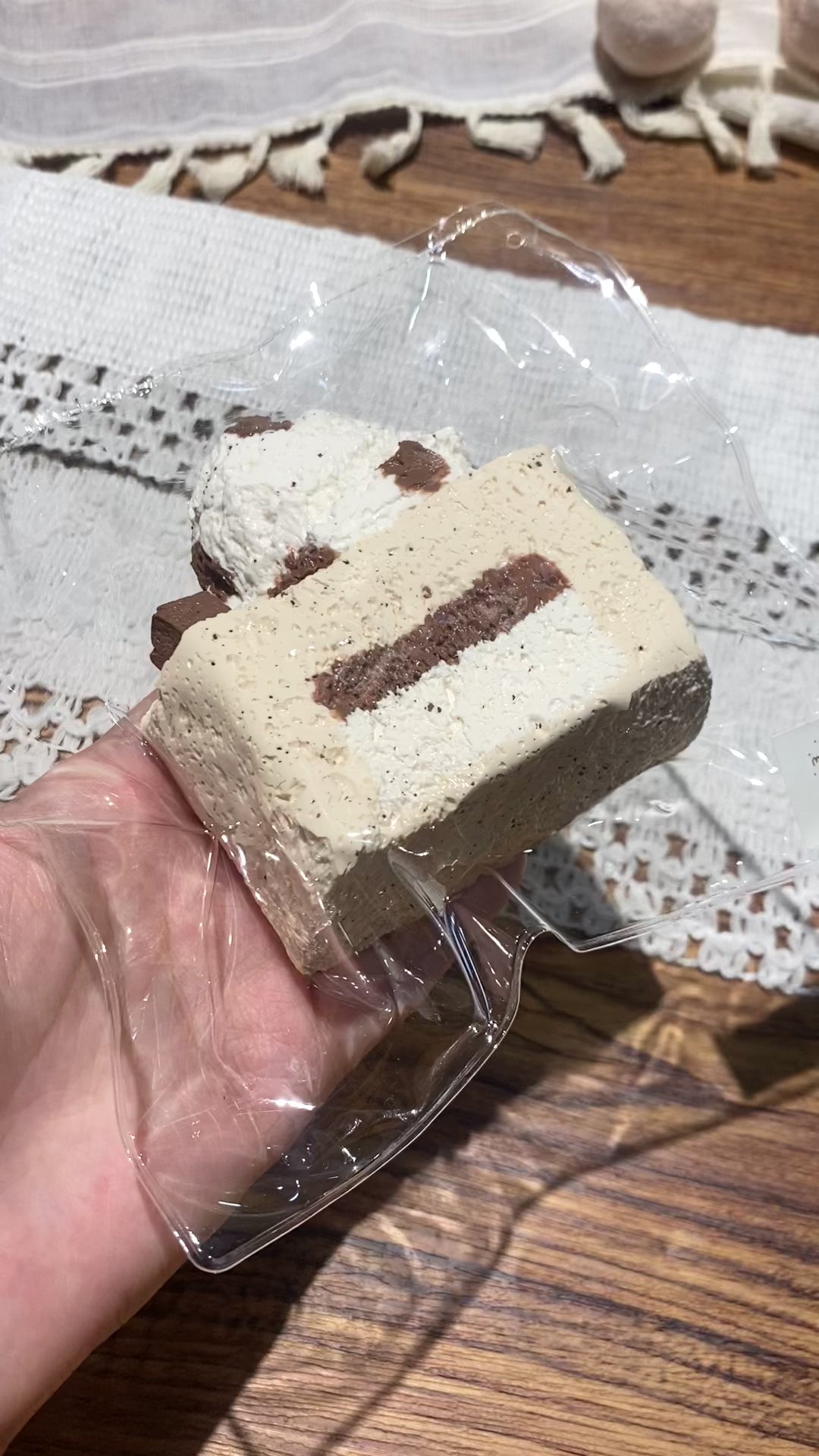 【Oreo Ice Cream Toast】Squishy stress relief toy
