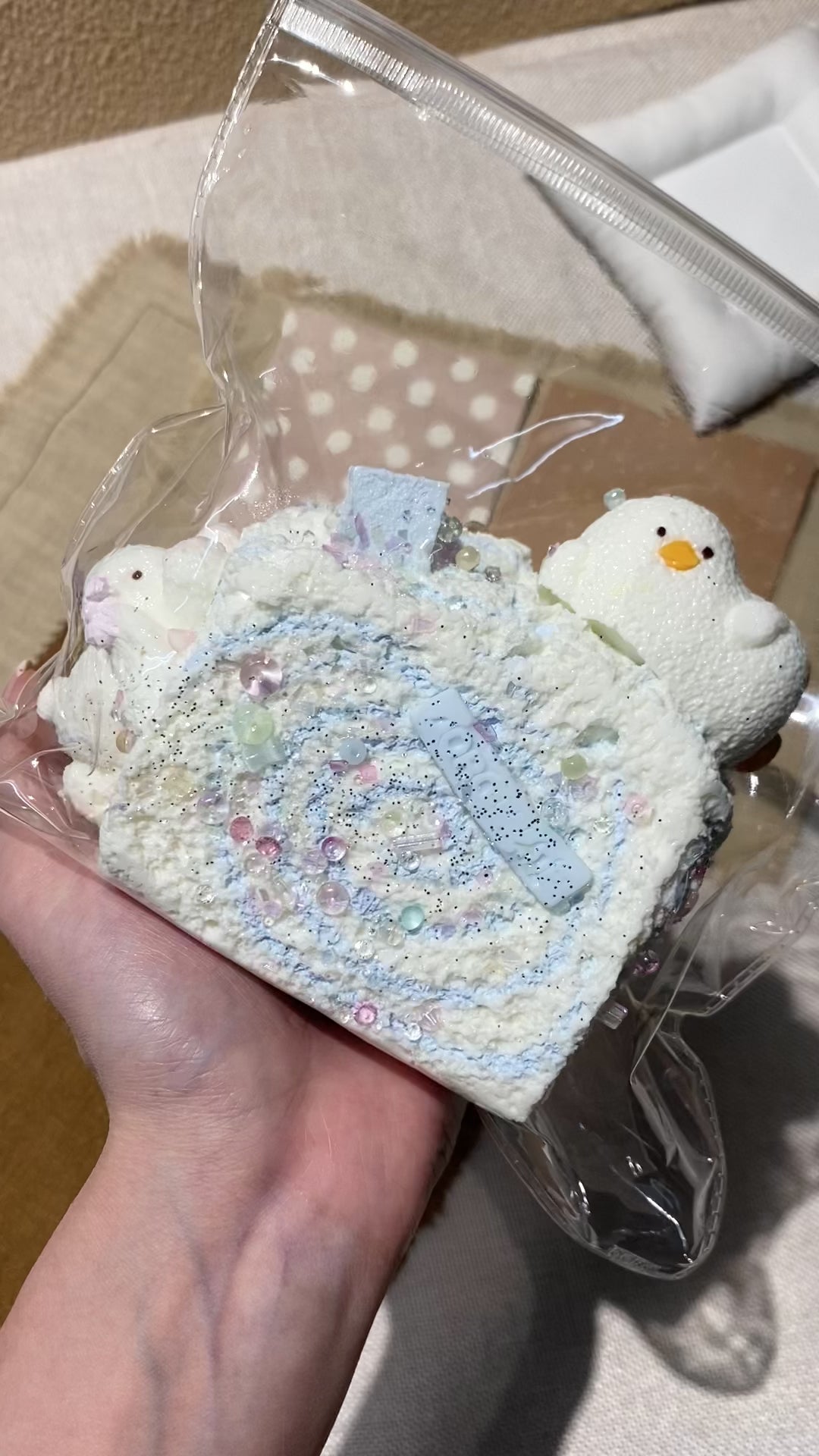 Doro studio【三層トースト】 Squishy stress relief toy