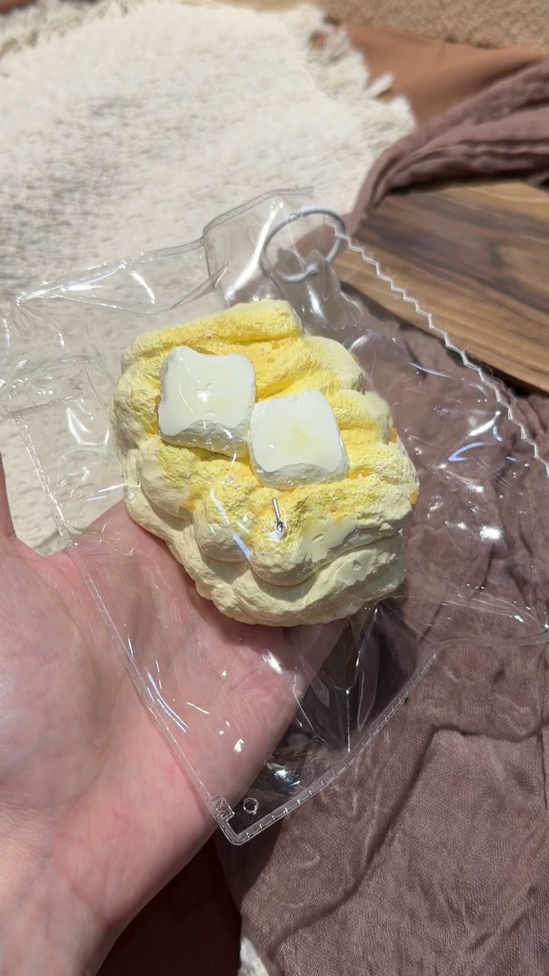 【Soy Milk Layered Cream】Squishy Stress Relief Toy
