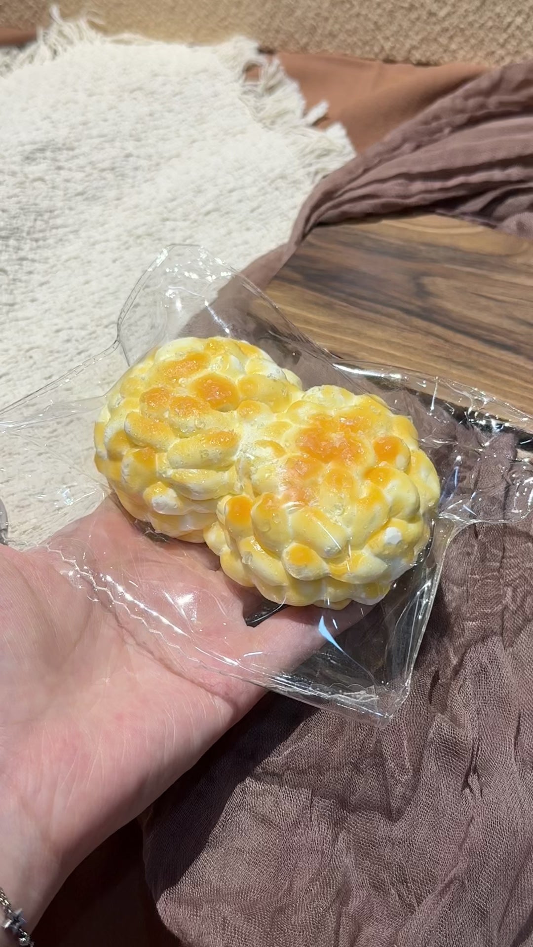 【Popcorn Butterfly Crisp】Squishy Stress Relief Toy