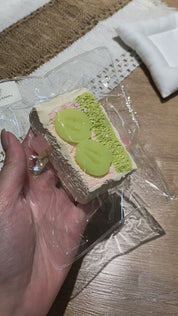 【Banjirou and Green Grape Toast】Squishy Stress Relief Toy
