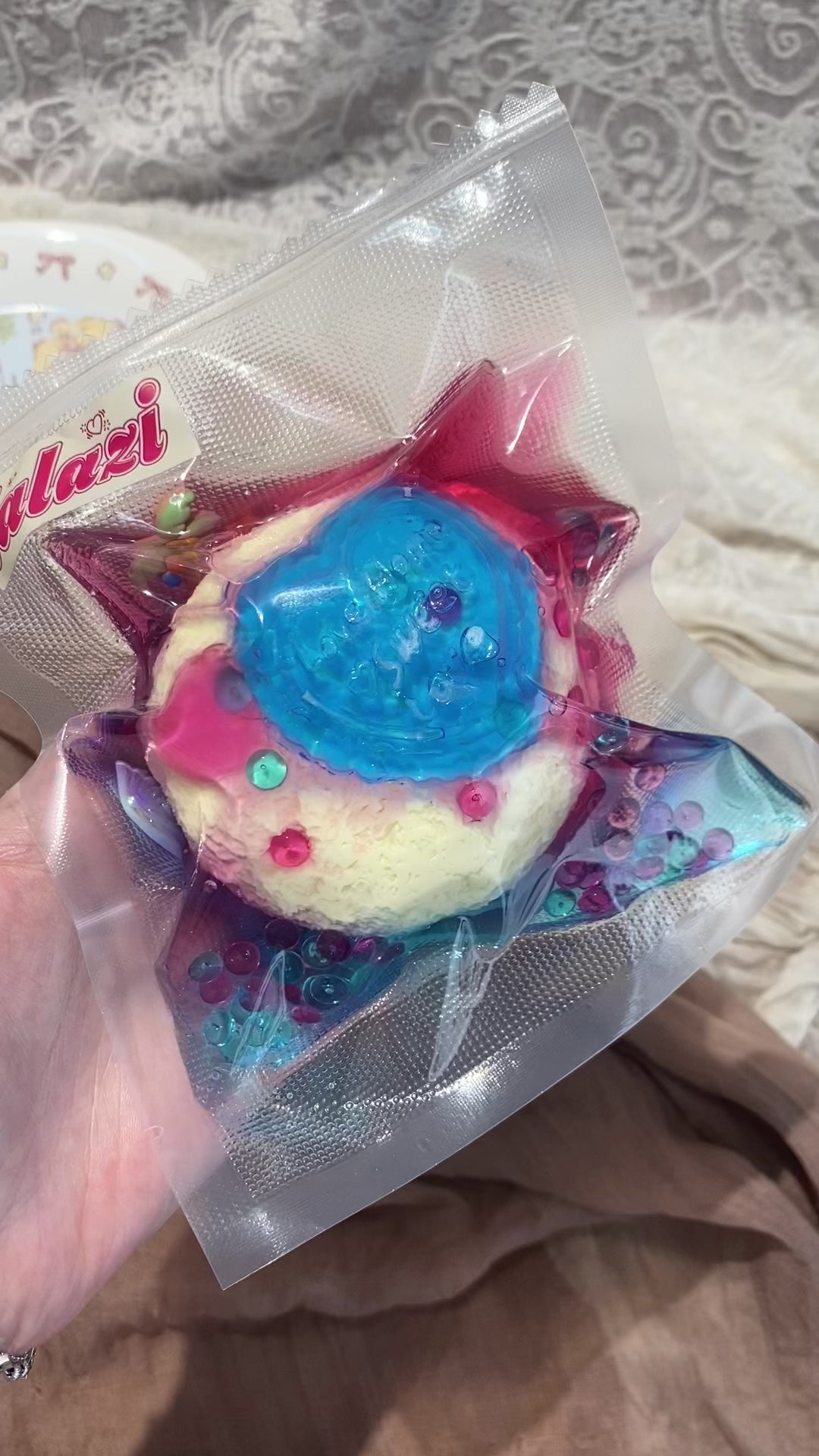 【ロマンティックオーシャンスライム】Squishy stress relief toy