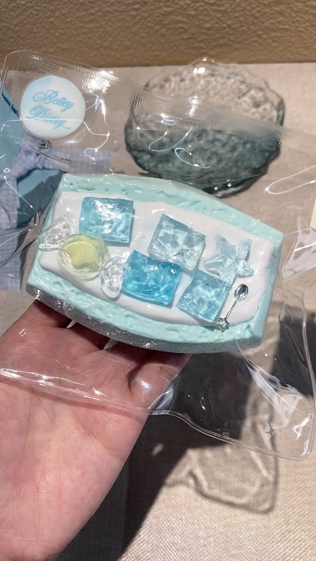 【Mint Jelly Sandwich】Squishy stress relief toy