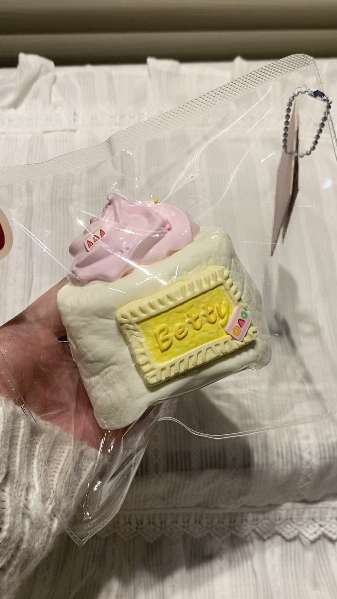 【Strawberry Milk Marshmallow】Squishy Stress Relief Toy