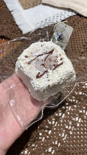 【Thick-cut Coconut Jelly Toast】Squishy Stress Relief Toy
