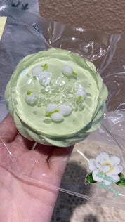 【Jasmine Green Tea Jelly Macaron】Squishy stress relief toy