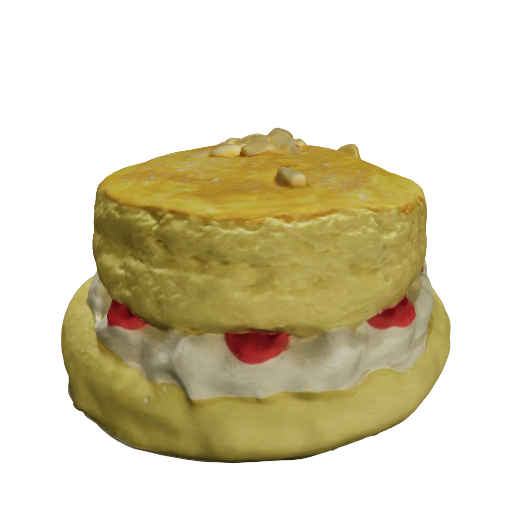 【Strawberry Cream Scone】Squishy Stress Relief Toy