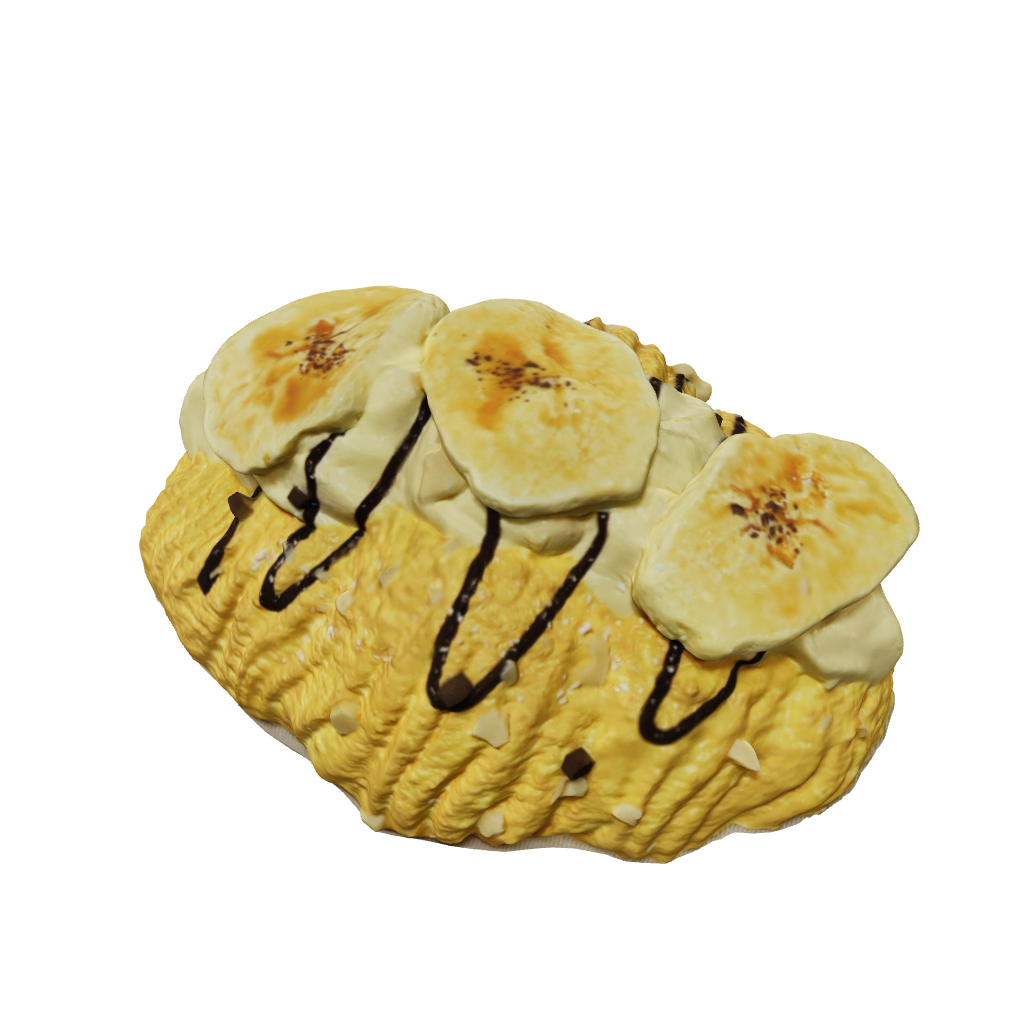 【Banana Chip Croissant】Squishy Stress Relief Toy
