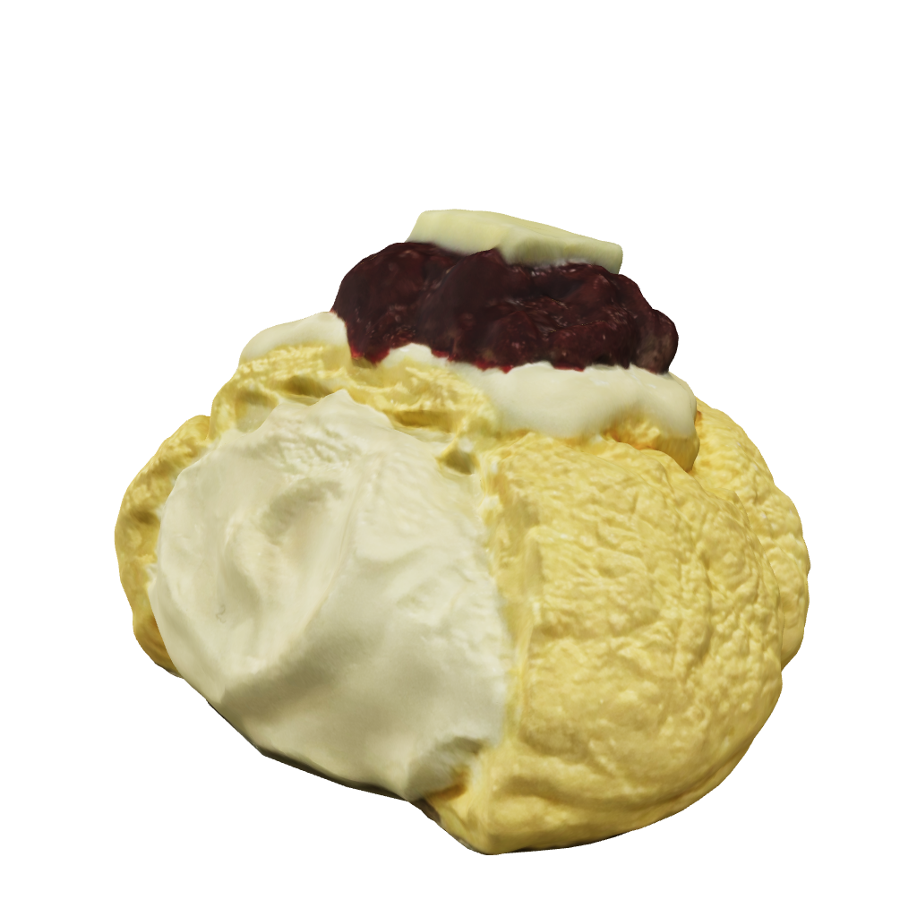 【Red Bean Butter Puff】Squishy Stress Relief Toy