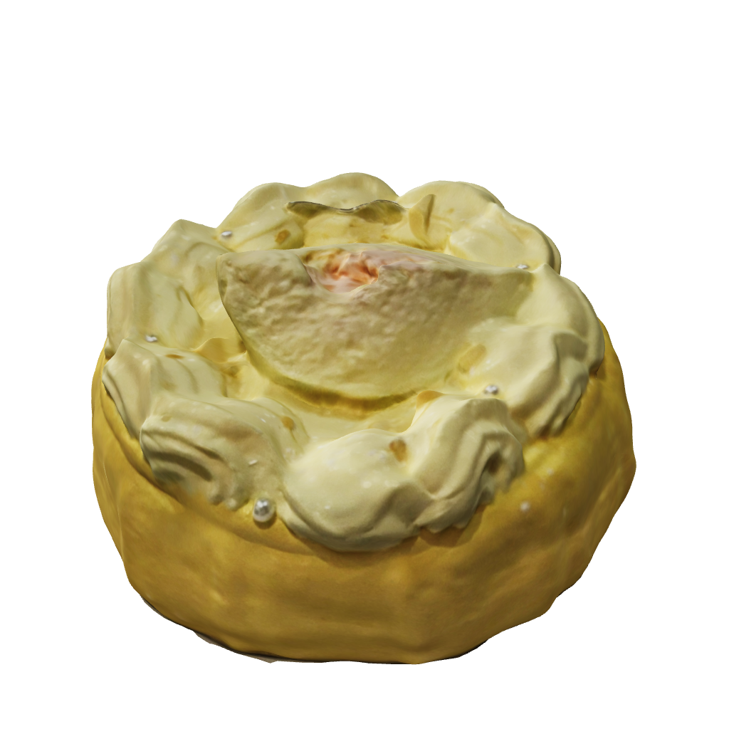【Fig Basque Cheesecake】Squishy Stress Relief Toy