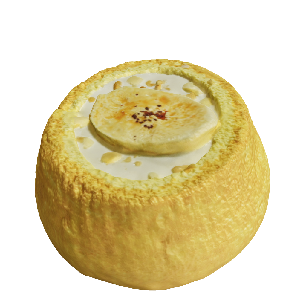 【Banana Chip Cream Chiffon Cake】Squishy Stress Relief Toy