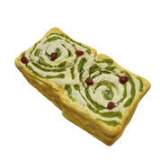 【Matcha Red Bean Shredded Toast】Squishy stress relief toy